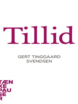cover image of Tillid